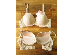 ÁO LOVELY KHÔNG GỌNG REN DA - 3028